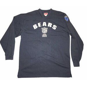 Vintage Y2K NFL Originals Chicago Bears Pullover Shirt XL Circa 1920 Top HTF